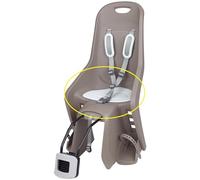 POLISPORT 8407200005 - Cuscino inferiore impermeabile di ricambio per sedia modello BUBBLY MAXI colore grigio