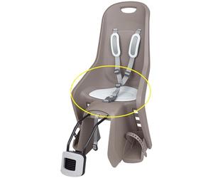POLISPORT 8407200005 - Cuscino inferiore impermeabile di ricambio per sedia modello BUBBLY MAXI colore grigio