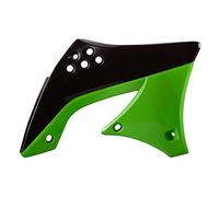 Polisport 8412900004 - Copriradiatore robusti e durevoli Compatibile con Le Moto Kawasaki a Colori Nero/Verde