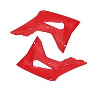 Polisport 8414800004 - Copriradiatore robusti e durevoli Compatibile con Le Moto Honda a Colori Rosso