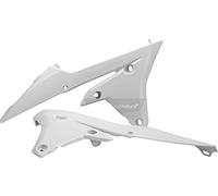 POLISPORT 8417200002 - Copriradiatore robusti e durevoli compatibile con le moto YAMAHA a colori Bianco
