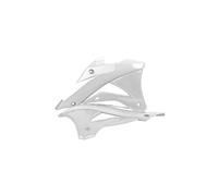 Polisport 8417300002 - Copriradiatore robusti e durevoli Compatibile con Le Moto Kawasaki a Colori Bianco