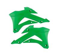 POLISPORT 8417300004 - Copriradiatore robusti e durevoli compatibile con le moto KAWASAKI a colori Verde