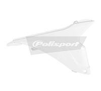 POLISPORT 8455200002 - Coperchi laterali cassa filtro forti e durevoli compatible con motocicletas KTM en color Bianco