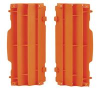 POLISPORT 8455300002 - Set di griglie per radiatore in polipropilene resistente e durevole senza hardware compatibile con le moto KTM in colore arancione