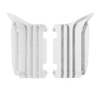 POLISPORT 8455500001 - Set di griglie per radiatore in polipropilene resistente e durevole senza hardware compatibile con le moto Yamaha in colore bianco