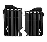POLISPORT 8455800001 - Set di griglie per radiatore in polipropilene resistente e durevole senza hardware compatibile con le moto Honda in colore nero