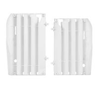 POLISPORT 8456400001 - Set di griglie per radiatore in polipropilene resistente e durevole senza hardware compatibile con le moto Honda in colore bianco