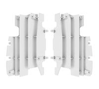 POLISPORT 8459800001 - Set di griglie per radiatore in polipropilene resistente e durevole senza hardware compatibile con le moto Honda in colore bianco