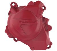 POLISPORT 8462700005 - Protezione del coperchio dell'accensione in poliammide resistente agli urti e all'abrasione compatibile con le moto Honda in colore rosso
