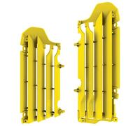 Polisport 8464800002 - Set di Griglie per radiatore in Polipropilene Resistente e Durevole Senza Hardware Compatibile con Le Moto Suzuki in Colore Giallo