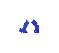 POLISPORT 8466200002 - Set di piastre paramotore in plastica durevole e resistente agli urti compatibile con le moto Fantic, Yamaha in colore blu