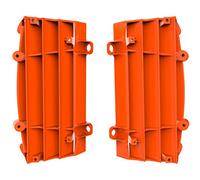 POLISPORT 8466800005 - Set di griglie per radiatore in polipropilene resistente e durevole senza hardware compatibile con le moto GAS GAS in colore rosso