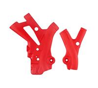 POLISPORT 8466900002 - Set di piastre paramotore in plastica durevole e resistente agli urti compatibile con le moto BETA in colore rosso