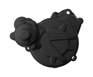 Polisport 8467600001 - Protezione del Coperchio dell'accensione in Poliammide Resistente agli Urti e all'abrasione Compatibile con Le Moto Gas Gas, Rieju in Colore Nero