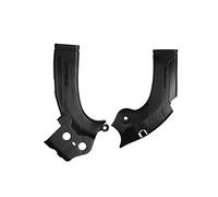 POLISPORT 8471500001 - Set di piastre paramotore in plastica durevole e resistente agli urti compatibile con le moto Yamaha in colore nero