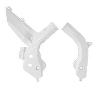 POLISPORT 8472900003 - Set di piastre paramotore in plastica durevole e resistente agli urti compatibile con le moto KTM in colore bianco