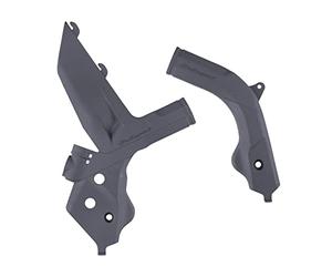 POLISPORT 8472900004 - Set di piastre paramotore in plastica durevole e resistente agli urti compatibile con le moto KTM in colore nardo gris