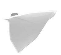 POLISPORT 8474000005 - Coperchi laterali cassa filtro forti e durevoli compatible con motocicletas GAS GAS en color Bianco