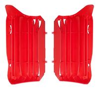 POLISPORT 8476100002 - Set di griglie per radiatore in polipropilene resistente e durevole senza hardware compatibile con le moto Honda in colore rosso