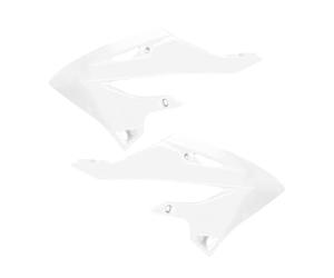 POLISPORT 8477200002 - Copriradiatore robusti e durevoli compatibile con le moto YAMAHA a colori Bianco