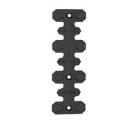 POLISPORT 8483700001 - ARMADILLO HEAD Protezione universale per scarico da 22 cm per moto a 4 tempi combina acciaio inossidabile ed elastomero leggero resistente alle alte temperature in colore nero