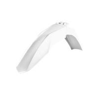 POLISPORT 8557100004 - Parafango anteriore replica OEM realizzato in plastica lucida durevole e resistente compatibile con le moto GAS GAS in colore bianco