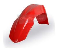 Polisport 8562600003 - Parafango Anteriore Replica OEM Realizzato in plastica Lucida Durevole e Resistente Compatibile con Le Moto Honda in Colore Rosso