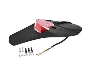 Polisport 8563000001 - Luce Posteriore e Luce Stop RS Light by Omologata Compatibile per Tutti i Modelli Motocross/Enduro in Colore Nero