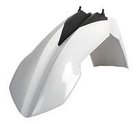 POLISPORT PLASTICHE PARAFANGO ANTERIORE MX ENDURO BIANCO KTM 300 EXC 2008-2013