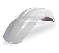 POLISPORT 8569200002 - Parafango anteriore replica OEM realizzato in plastica lucida durevole e resistente compatibile con le moto Honda in colore bianco