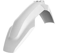 POLISPORT 8572400007 - Parafango anteriore replica OEM realizzato in plastica lucida durevole e resistente compatibile con le moto Husqvarna in colore bianco