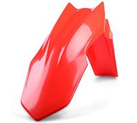 POLISPORT 8573900001 - Parafango anteriore replica OEM realizzato in plastica lucida durevole e resistente compatibile con le moto Honda in colore rosso