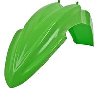 POLISPORT 8574100001 - Parafango anteriore replica OEM realizzato in plastica lucida durevole e resistente compatibile con le moto Kawasaki in colore verde