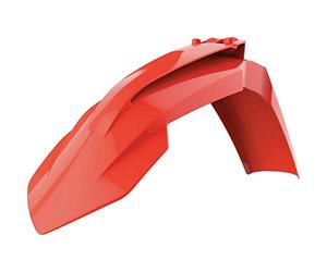 Polisport 8574200006 - Parafango Anteriore Replica OEM Realizzato in plastica Lucida Durevole e Resistente Compatibile con Le Moto KTM in Colore Arancia Fluor