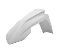 POLISPORT 8574200009 - Parafango anteriore replica OEM realizzato in plastica lucida durevole e resistente compatibile con le moto KTM in colore bianco