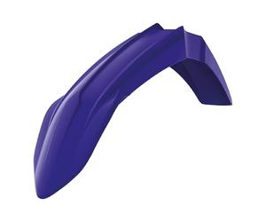 POLISPORT 8574800007 - Parafango anteriore replica OEM realizzato in plastica lucida durevole e resistente compatibile con le moto Yamaha in colore blu