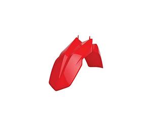 POLISPORT 8581300002 - Parafango anteriore replica OEM realizzato in plastica lucida durevole e resistente compatibile con le moto GAS GAS in colore rosso