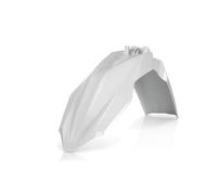 POLISPORT 8597200001 - Parafango anteriore robusto e durevole compatibile con moto Husqvarna di colore bianco