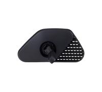 Polisport 8640400005 Kit poggiapiedi Guppy Junior, retrattili e regolabili con piastre e protezioni extra per proteggere i piedi dei bambini, per Guppy portapacchi e MIK-HD, Ø14-28 mm, nero