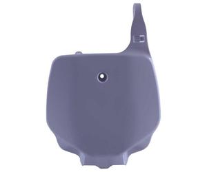 POLISPORT 8661700007 - Tabella portanumero replica OEM realizzata in plastica lucida resistente e durevole compatibile con le moto Kawasaki, Suzuki in colore bianco