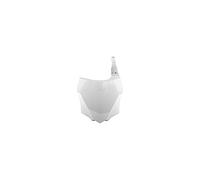 POLISPORT 8662900002 - Tabella portanumero replica OEM realizzata in plastica lucida resistente e durevole compatibile con le moto Kawasaki in colore bianco