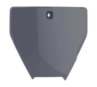 POLISPORT 8665800006 - Portanumero anteriore resistente e durevole compatibile con le moto HUSQVARNA a colori Grigio