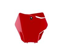 POLISPORT 8668100003 FRONT NUMBER PLATE GASGAS 21- RED GAS-GAS EC 350 F 2021