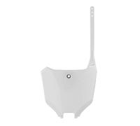 POLISPORT 8670700002 - Tabella portanumero replica OEM realizzata in plastica lucida resistente e durevole compatibile con le moto Honda in colore bianco