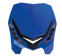 Polisport 8670800003 - Faro anteriore E-BLAZE in fibra di carbonio con lampada a LED compatibile con tutti i modelli motocross/enduro in colore blu