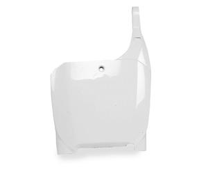 Polisport 8677000001 - Tabella portanumero Replica OEM Realizzata in plastica Lucida Resistente e Durevole Compatibile con Le Moto Kawasaki in Colore Bianco