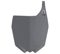 POLISPORT 8678400007 - Tabella portanumero replica OEM realizzata in plastica lucida resistente e durevole compatibile con le moto Yamaha in colore nardo grigio