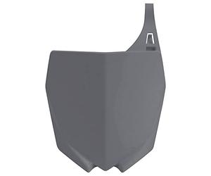 POLISPORT 8678400007 - Tabella portanumero replica OEM realizzata in plastica lucida resistente e durevole compatibile con le moto Yamaha in colore nardo grigio
