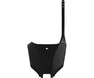 POLISPORT 8680600003 - Tabella portanumero replica OEM realizzata in plastica lucida resistente e durevole compatibile con le moto Honda in colore nero
